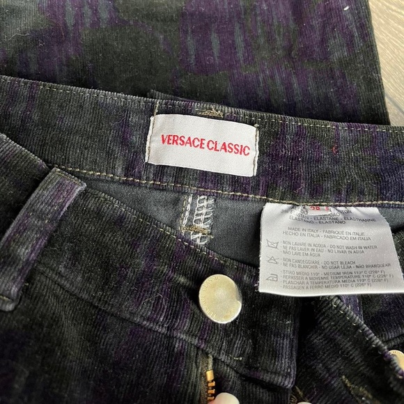 Versace Pants - Vintage Versace corduroy pants